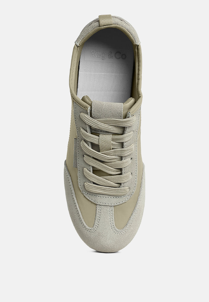 suede sneakers by ruw#color_beige