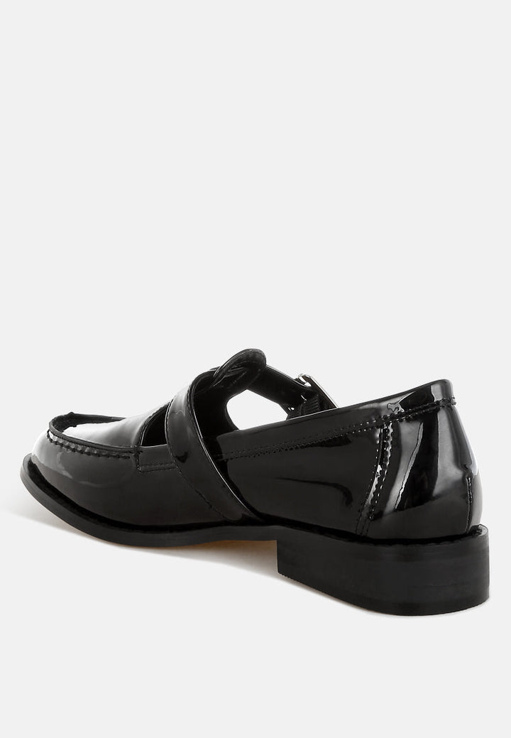 Mocasines merceditas swenson de charol sintético#color_negro