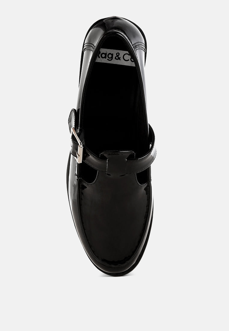 Mocasines merceditas swenson de charol sintético#color_negro