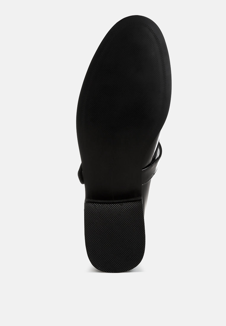 Mocasines merceditas swenson de charol sintético#color_negro