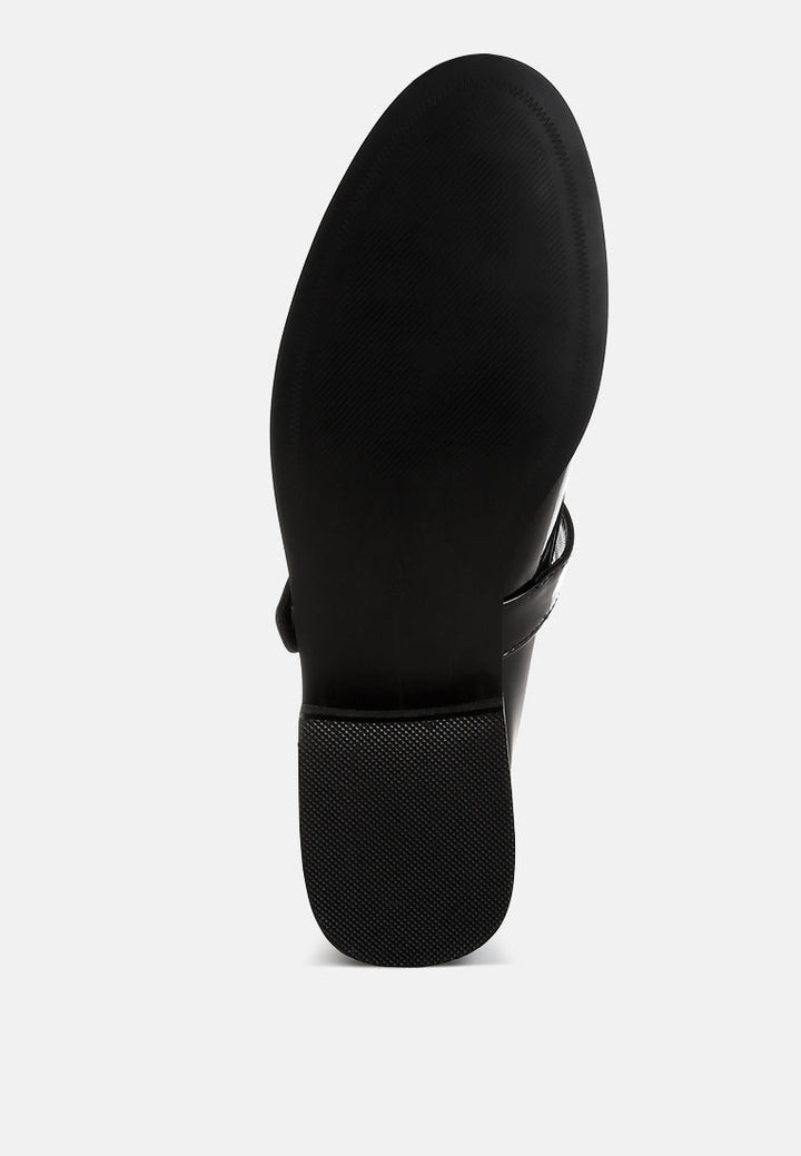 Mocasines merceditas swenson de charol sintético#color_negro