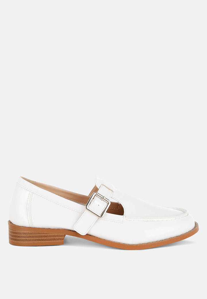 mocasines merceditas swenson de charol sintético#color_blanco
