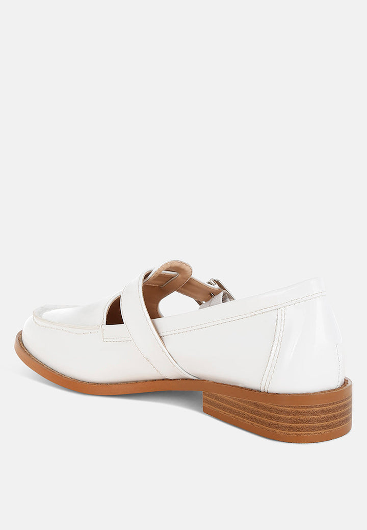 mocasines merceditas swenson de charol sintético#color_blanco