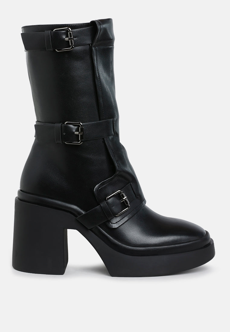 syrah chunky biker boots#color_black