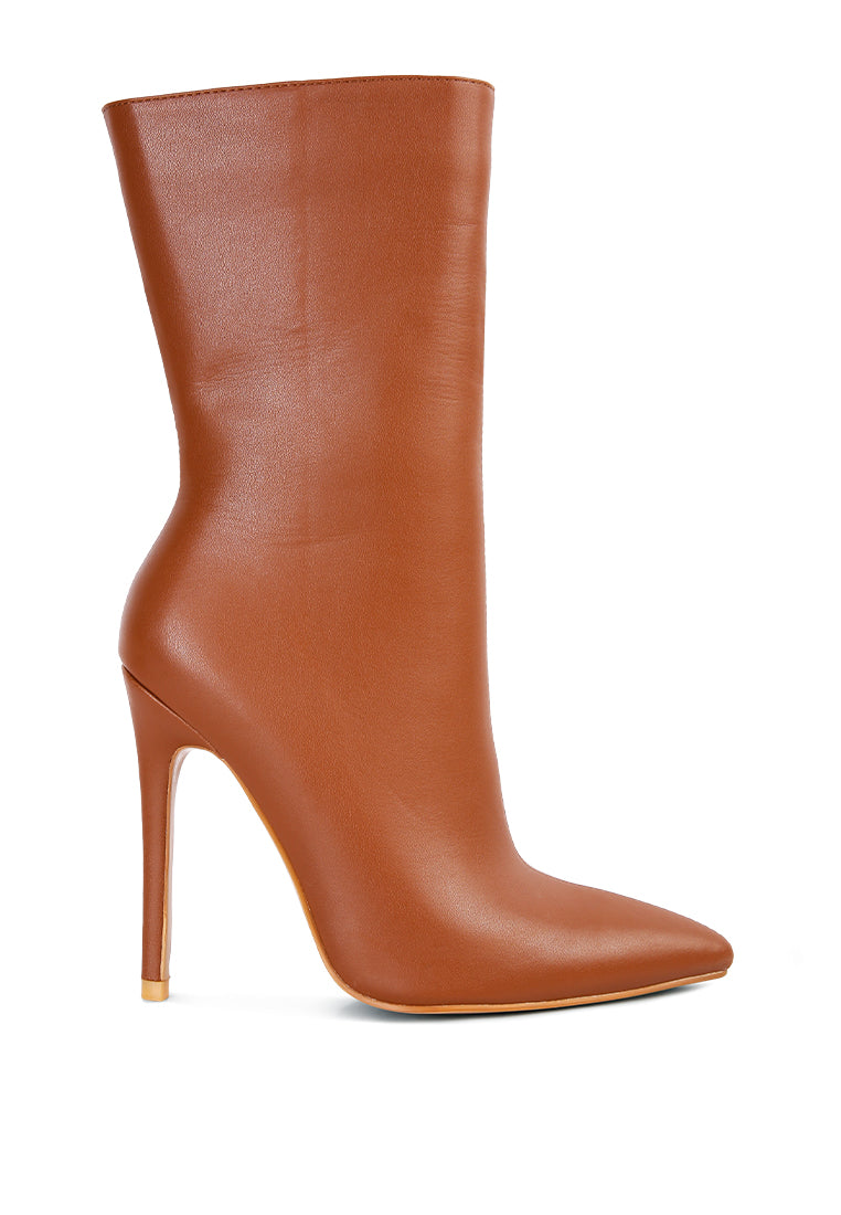 micah pointed toe stiletto high ankle boots#color_tan