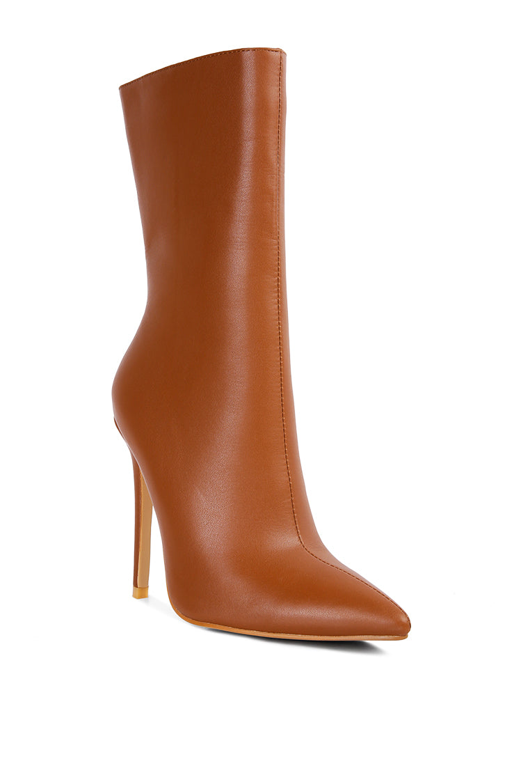 micah pointed toe stiletto high ankle boots#color_tan
