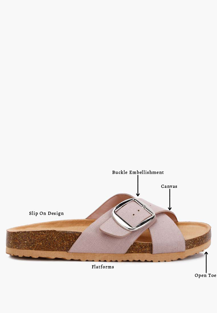 buckle slip-on sandals by rag#color_taupe