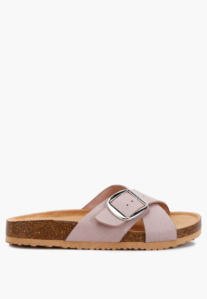 buckle slip-on sandals by rag#color_taupe