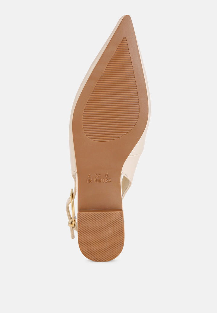temptest pointed toe buckle sandals#color_beige-smooth