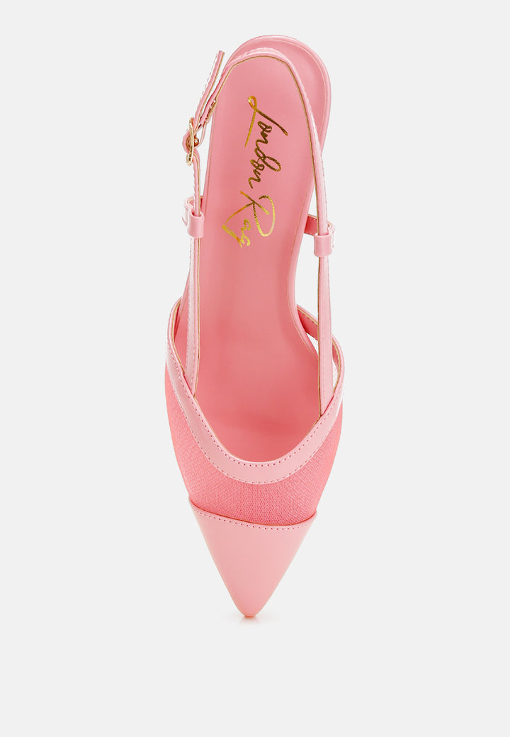 temptress mesh slingback sandals#color_pink