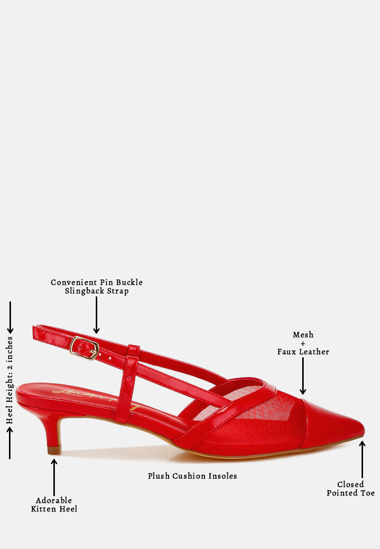 mesh slingback sandals by rag#color_red