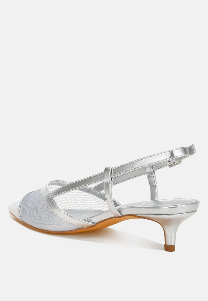 temptress mesh slingback sandals#color_silver