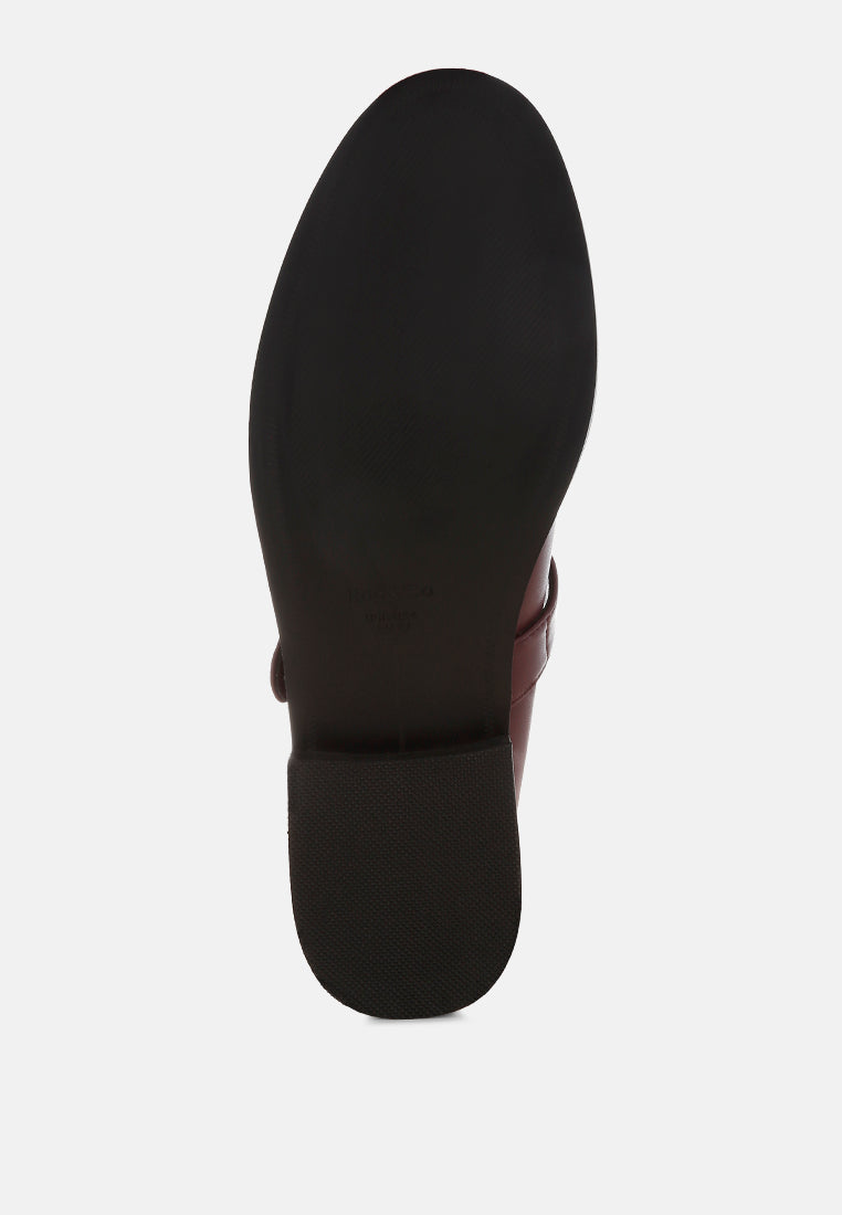 mocasines merceditas tesoro de tacón bajo#color_burdeos