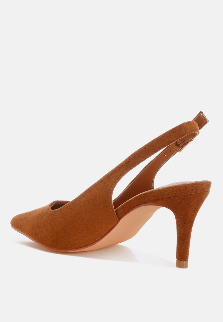 theobs soft microfiber pointed toe slingbacks by ft#color_tan