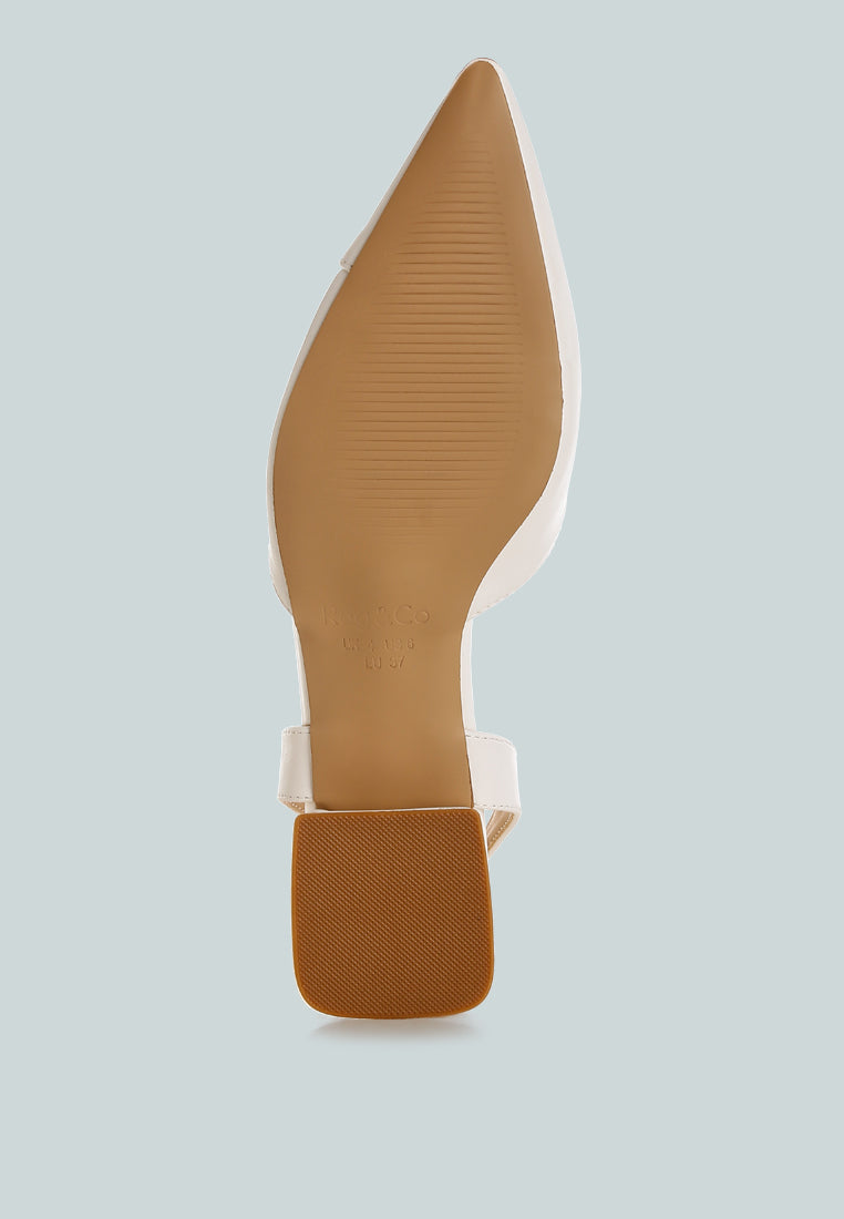 sandalias tijay de cuero real suave con tira trasera#color_blanco