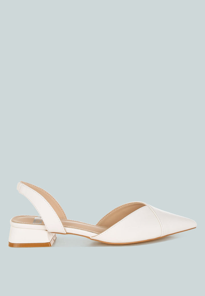 sandalias tijay de cuero real suave con tira trasera#color_blanco