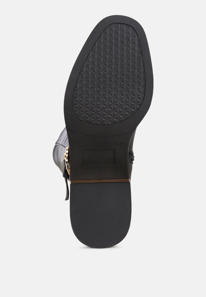 botas largas toluca hebilla clasica#color_negro-liso