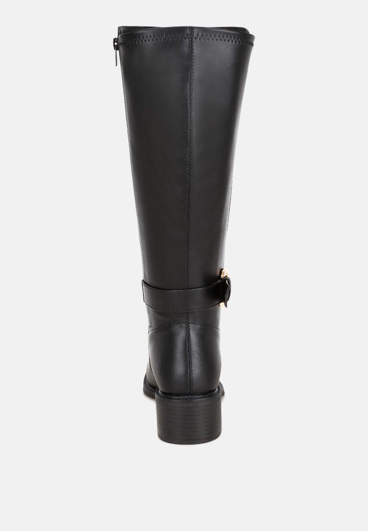 botas largas toluca hebilla clasica#color_negro-liso