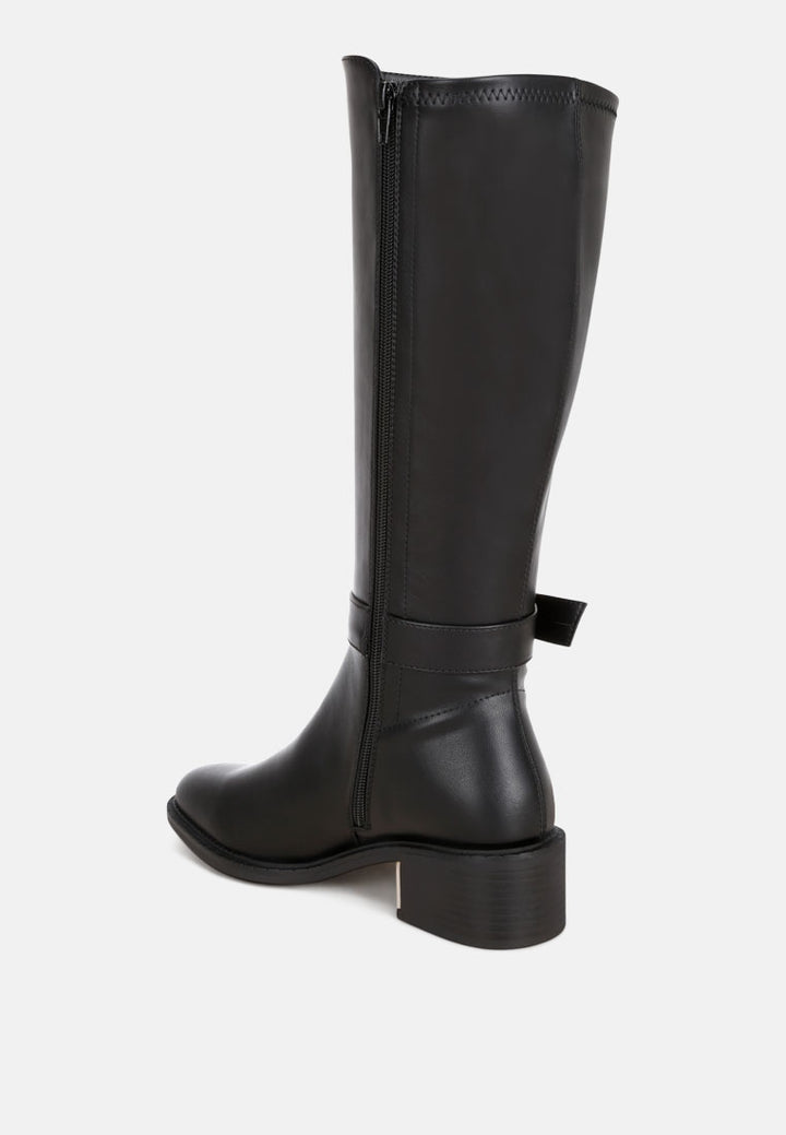 botas largas toluca hebilla clasica#color_negro-liso
