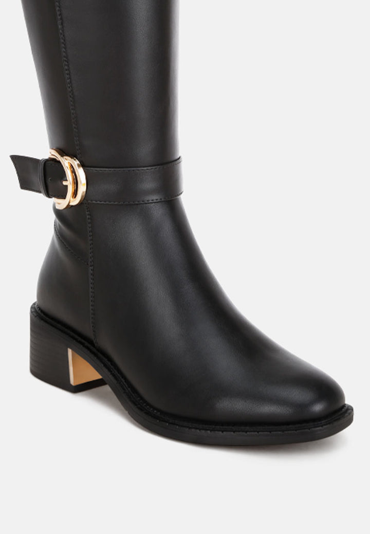 botas largas toluca hebilla clasica#color_negro-liso