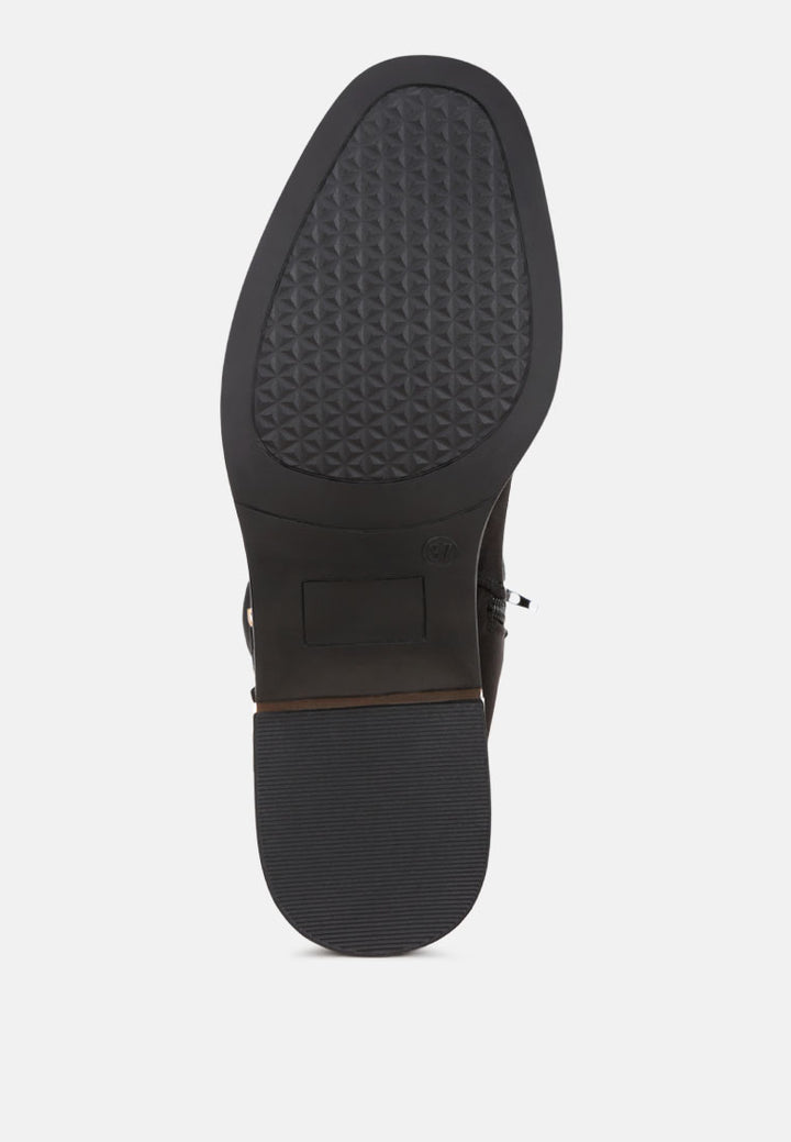 botas largas toluca hebilla clasica#color_negro-ante