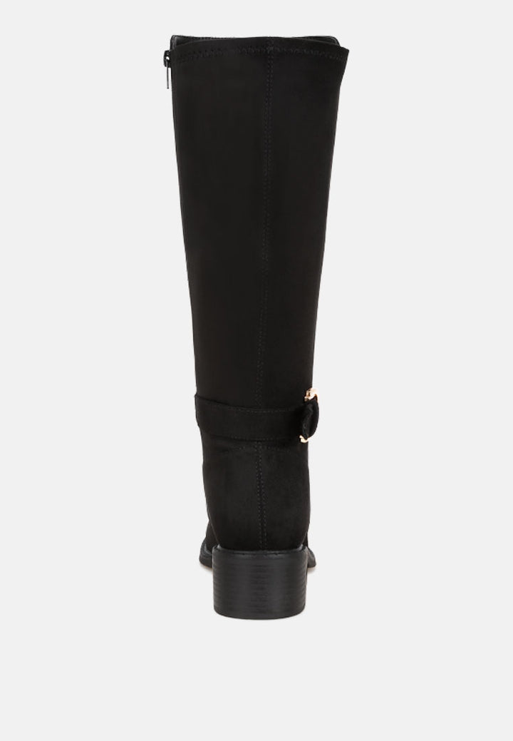 botas largas toluca hebilla clasica#color_negro-ante