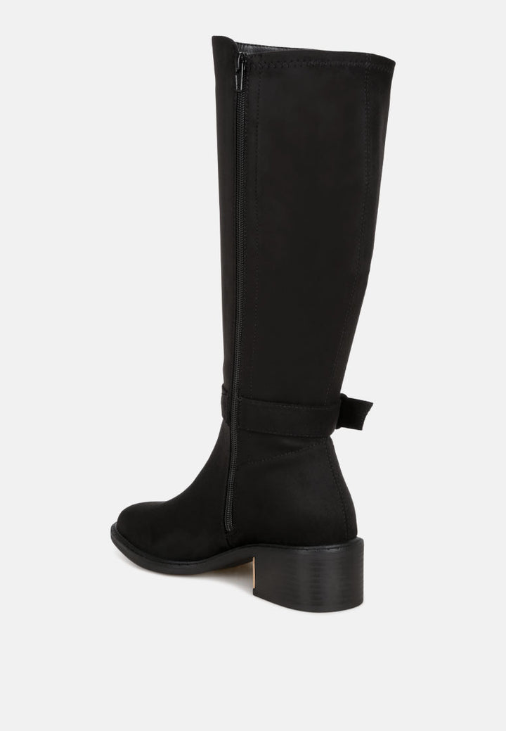 botas largas toluca hebilla clasica#color_negro-ante