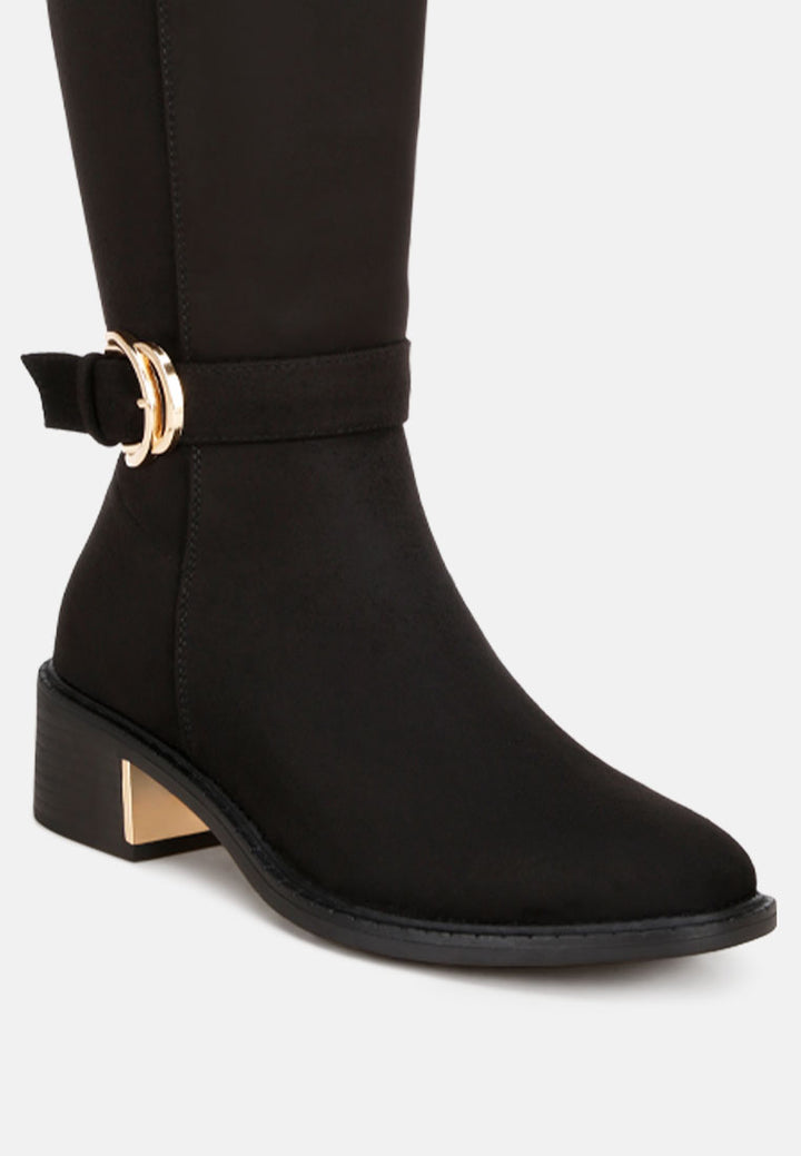 botas largas toluca hebilla clasica#color_negro-ante