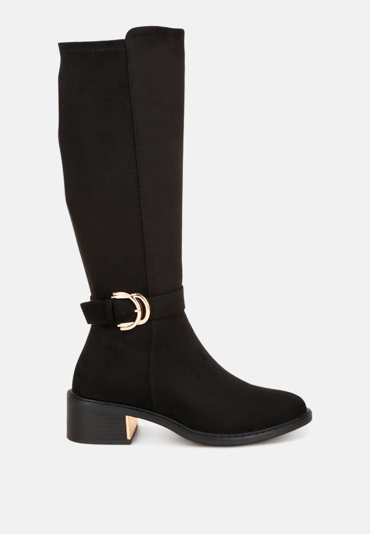 botas largas toluca hebilla clasica#color_negro-ante