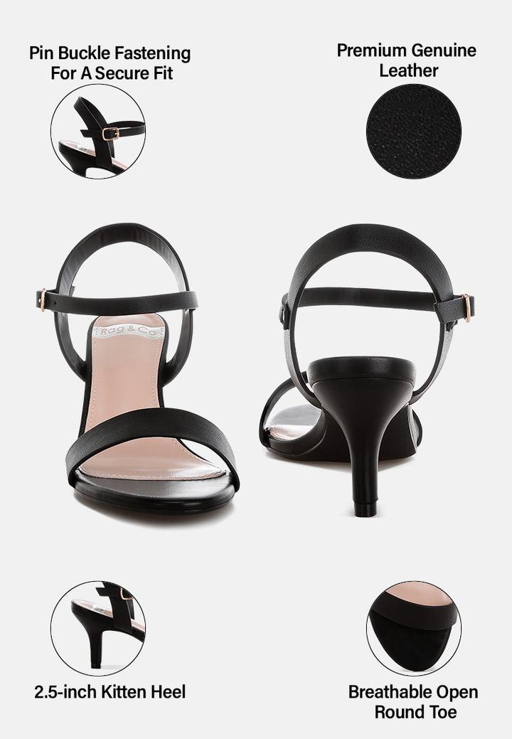 sandalias tomari con tacón gatito y hebilla#color_negro-cuero-genuino