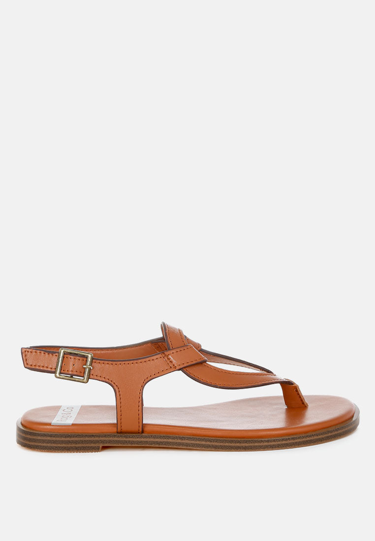 zapatos planos con abertura en el dedo del tanga torad#color_tan