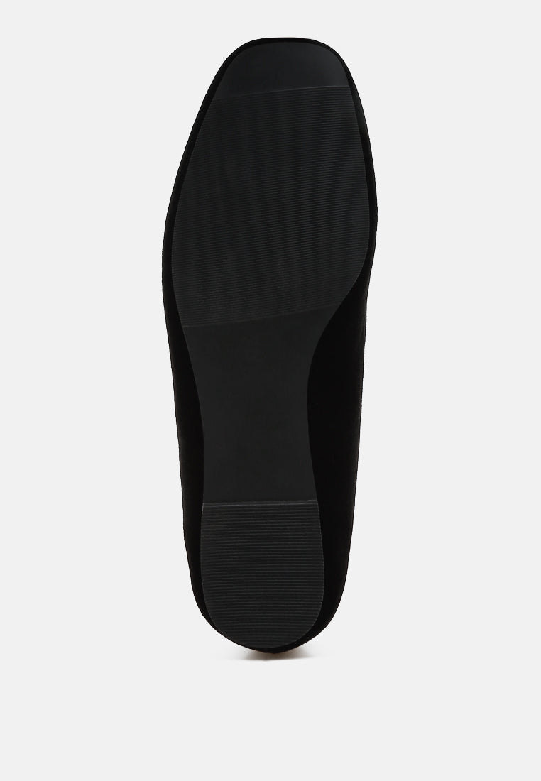 iconic tassel detail velvet loafers by ruw#color_black