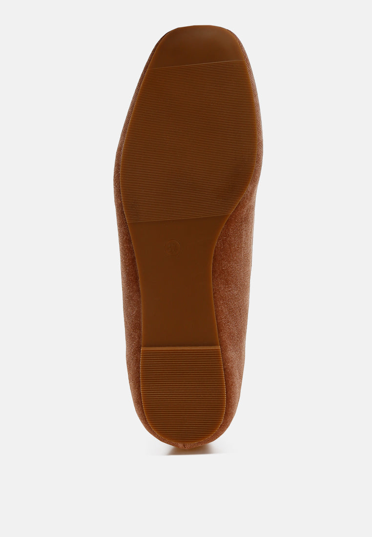 iconic tassel detail velvet loafers by mode#color_beige