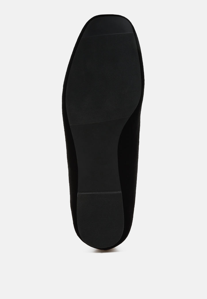 iconic tassel detail velvet loafers by mode#color_black