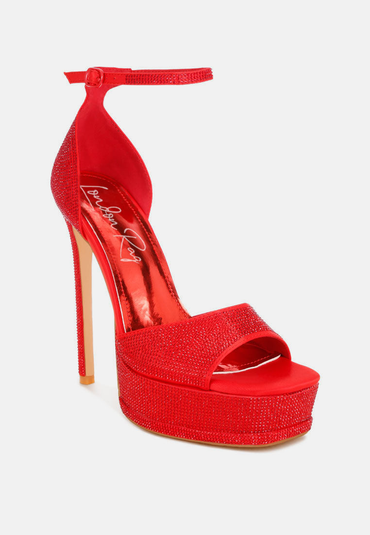vinchin rhinestones high stiletto heel sandals by ruw#color_red