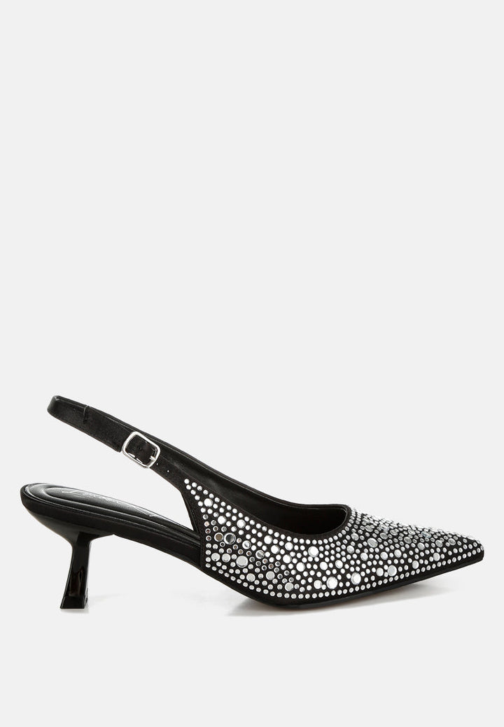 pointed toe rhinestone slingbacks by rag#color_black