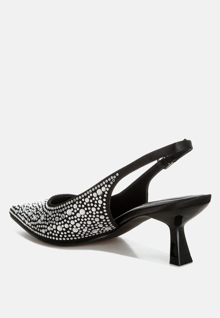 pointed toe rhinestone slingbacks by ruw#color_black