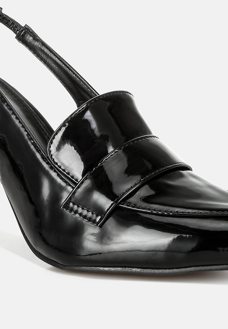 slingback loafer sandals by rag#color_black