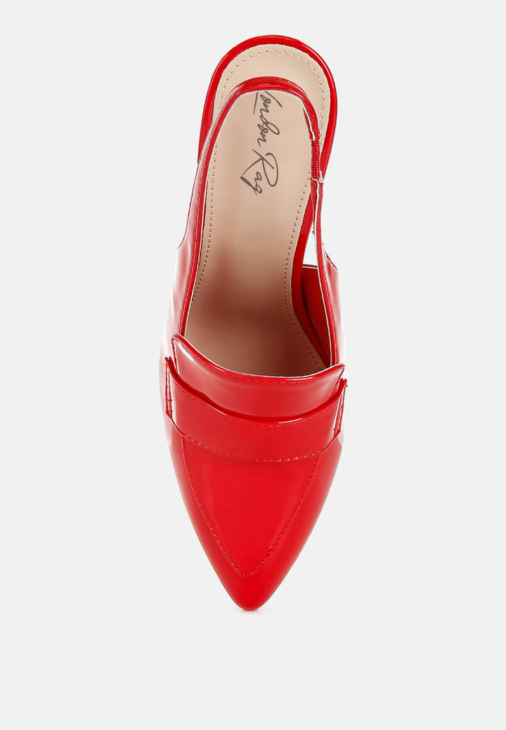 slingback loafer sandals by rag#color_red