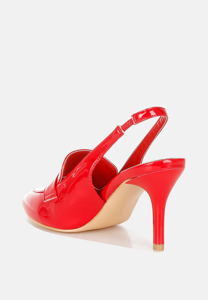 slingback loafer sandals by rag#color_red
