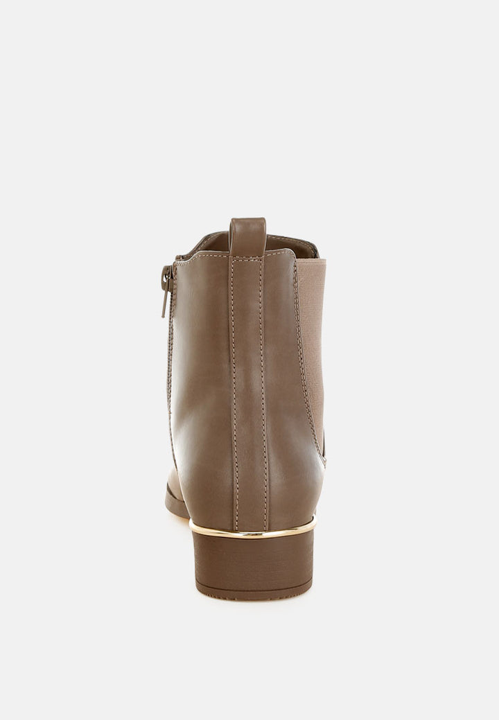 winter basic ankle boots by rag#color_taupe