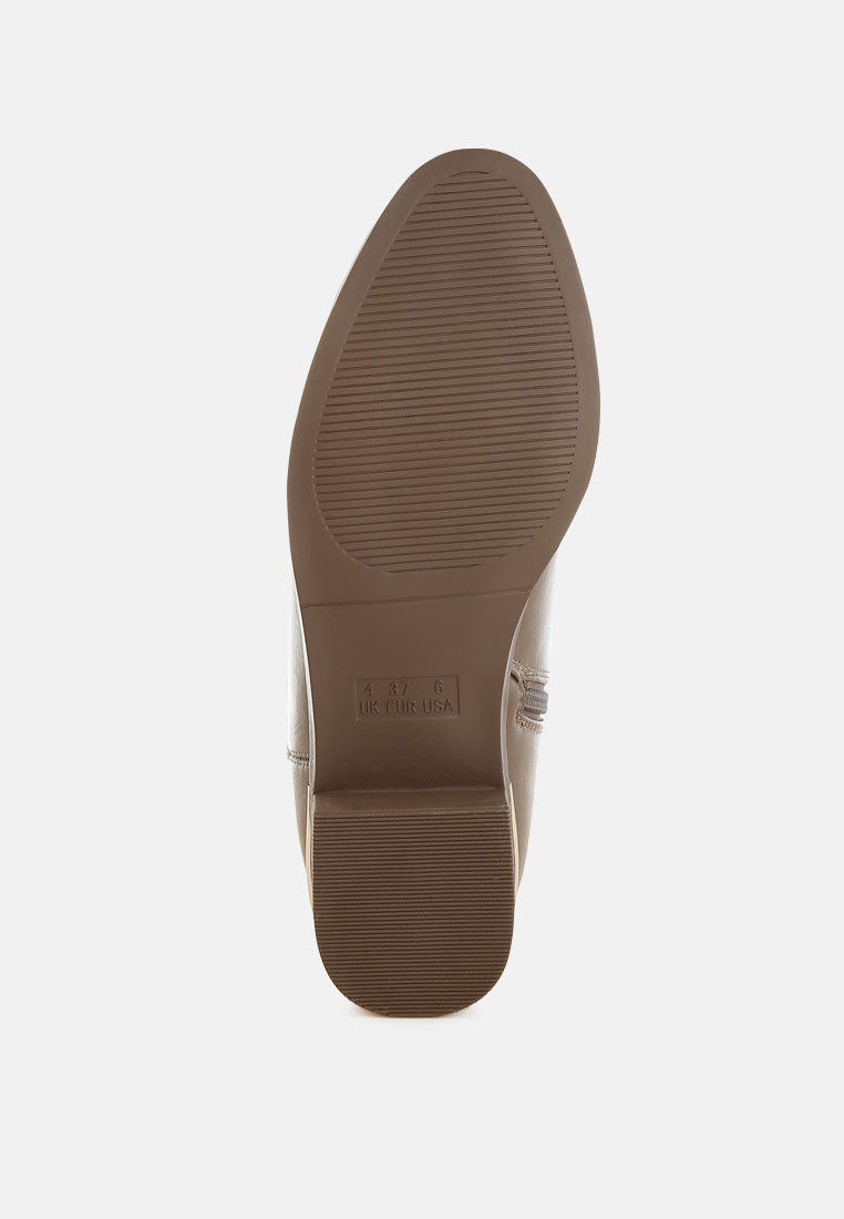 winter basic ankle boots by rag#color_taupe