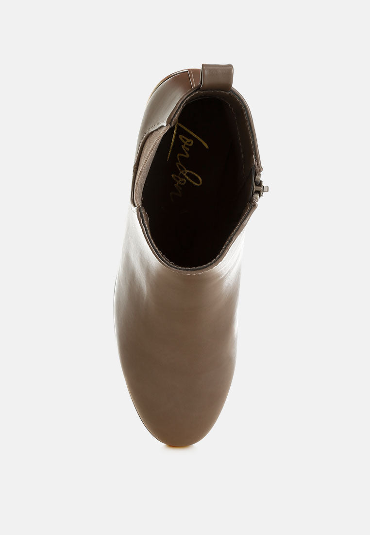 winter basic ankle boots by rag#color_taupe