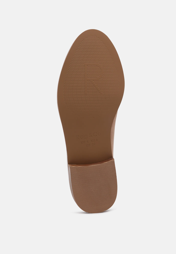 zofia suede penny loafers#color_nude