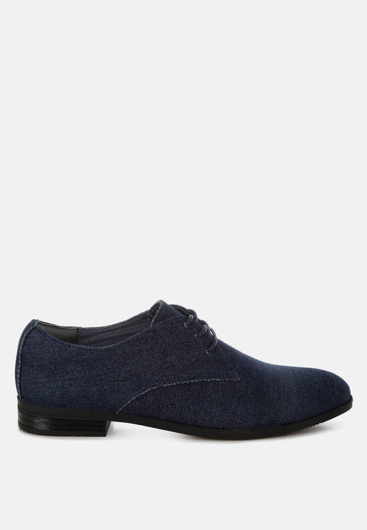 men's denim oxford shoes by mode#color_navy