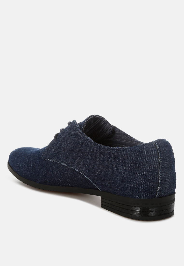 men's denim oxford shoes by mode#color_navy