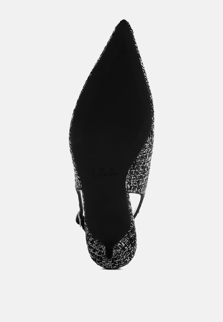 zehra boucle slingback pumps#color_black