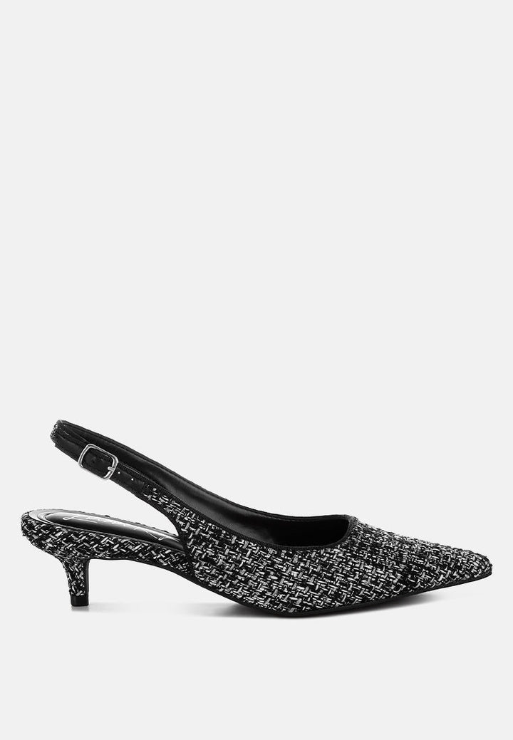 bouclã© slingback pumps by ruw#color_black