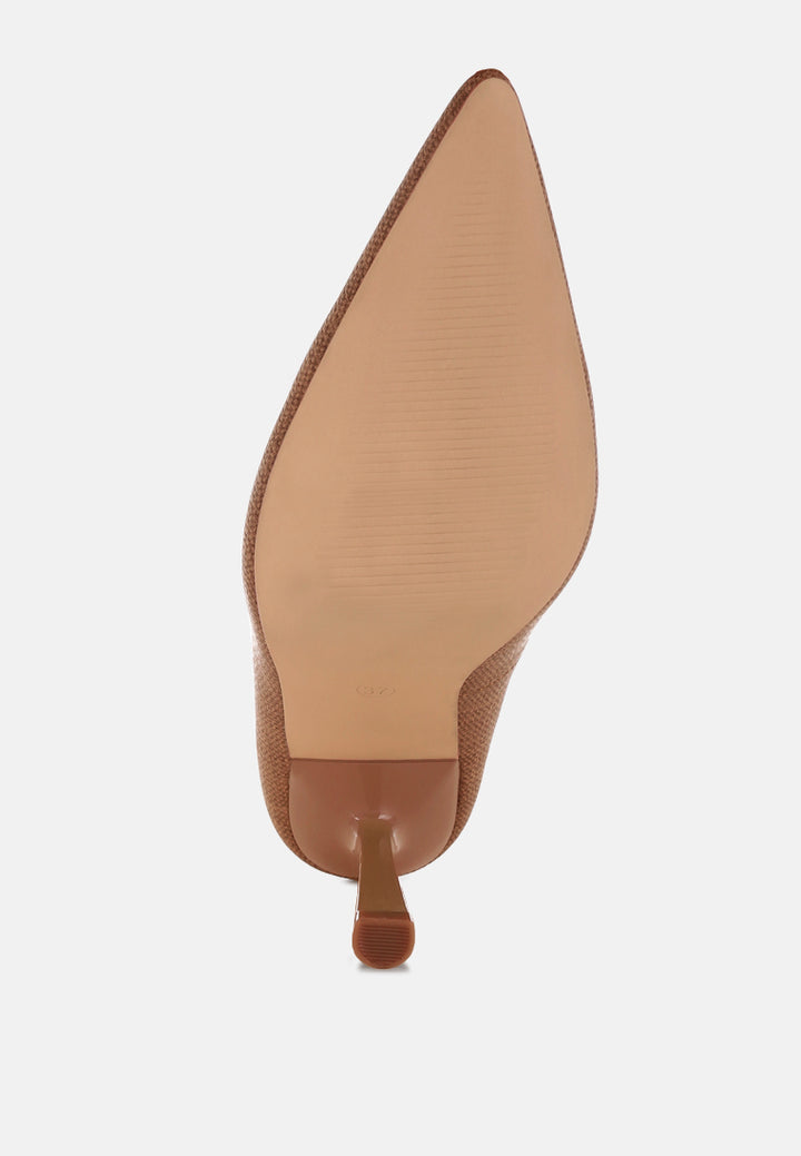 zuzana pointy toe pumps#color_tan
