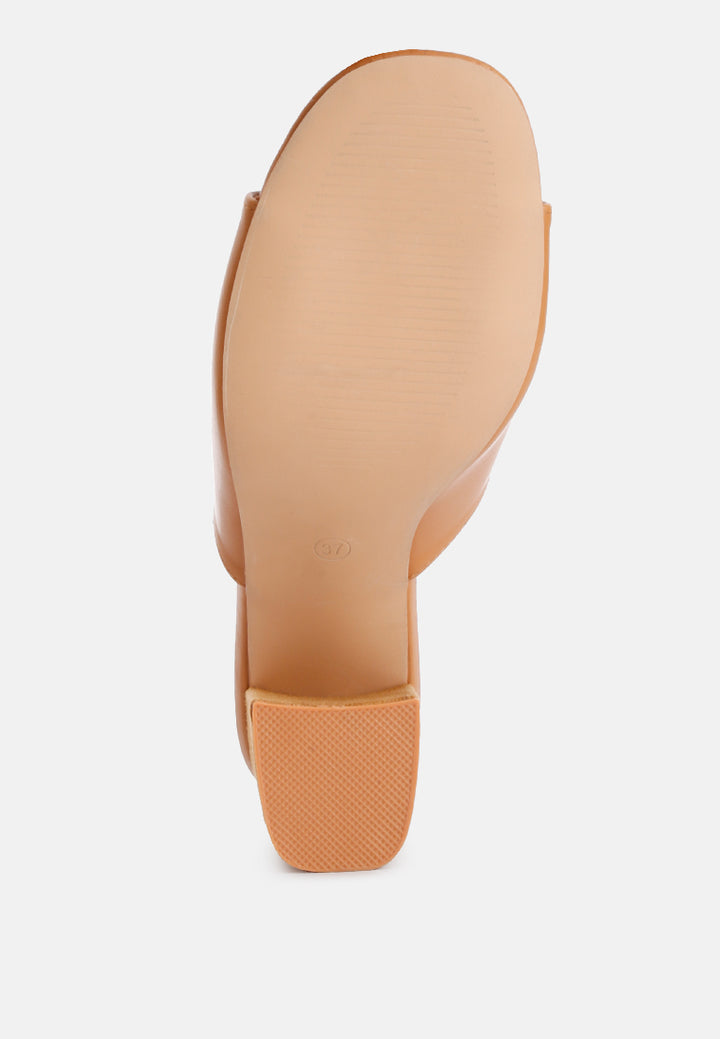 addie block heel slip on sandals#color_tan